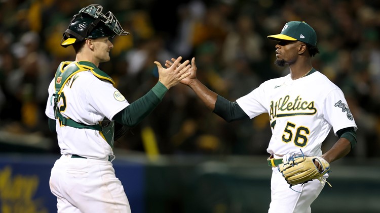 A's edge O's before smallest home crowd in nearly 42 years