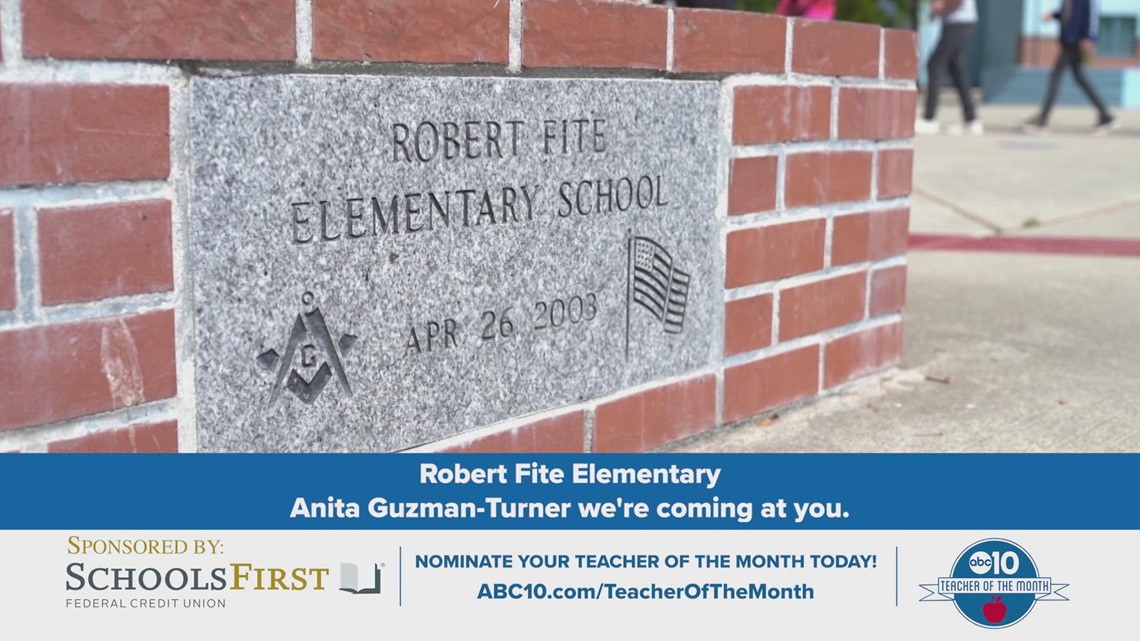 August 2022: ABC10's Teacher of the Month is Teacher Anita Guzman-Turner