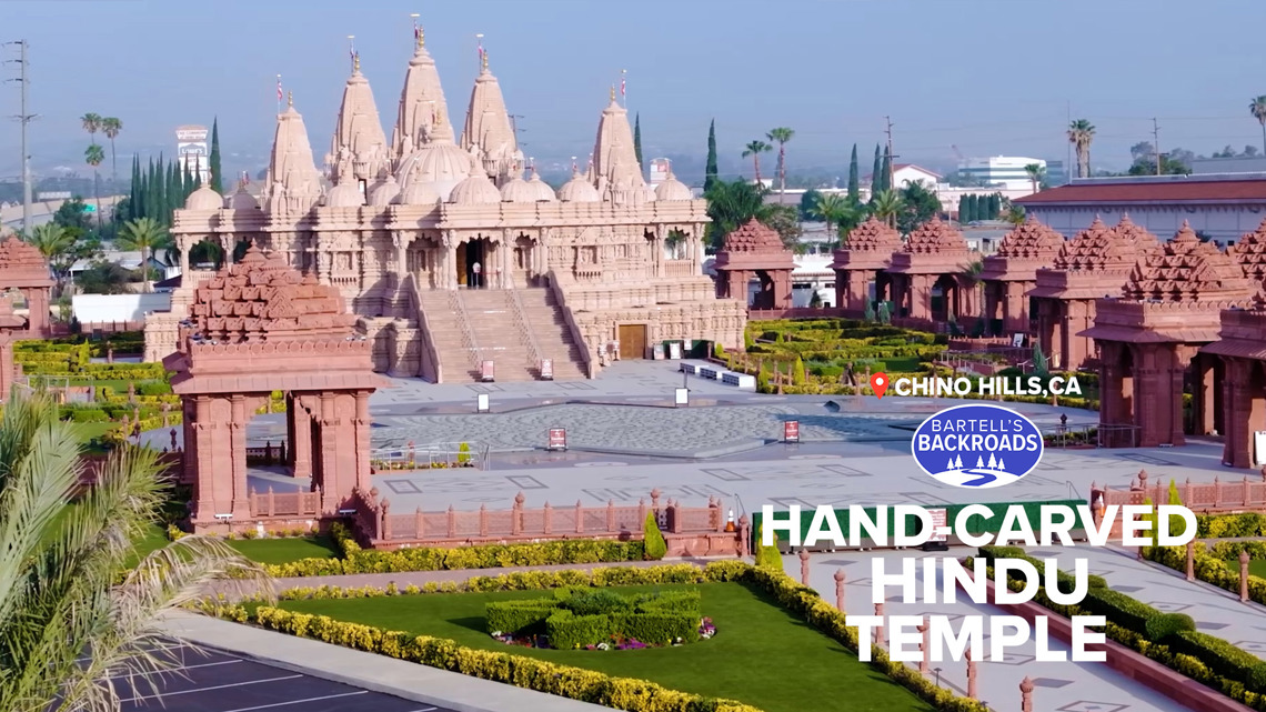 Inside California’s Largest Traditionally Built Hindu Temple | Bartell's Backroads