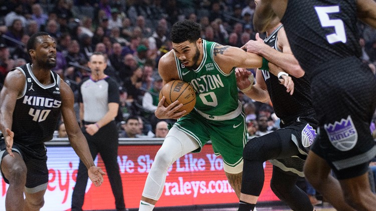 Jayson Tatum's 36 points lead Celtics past Kings 132-109