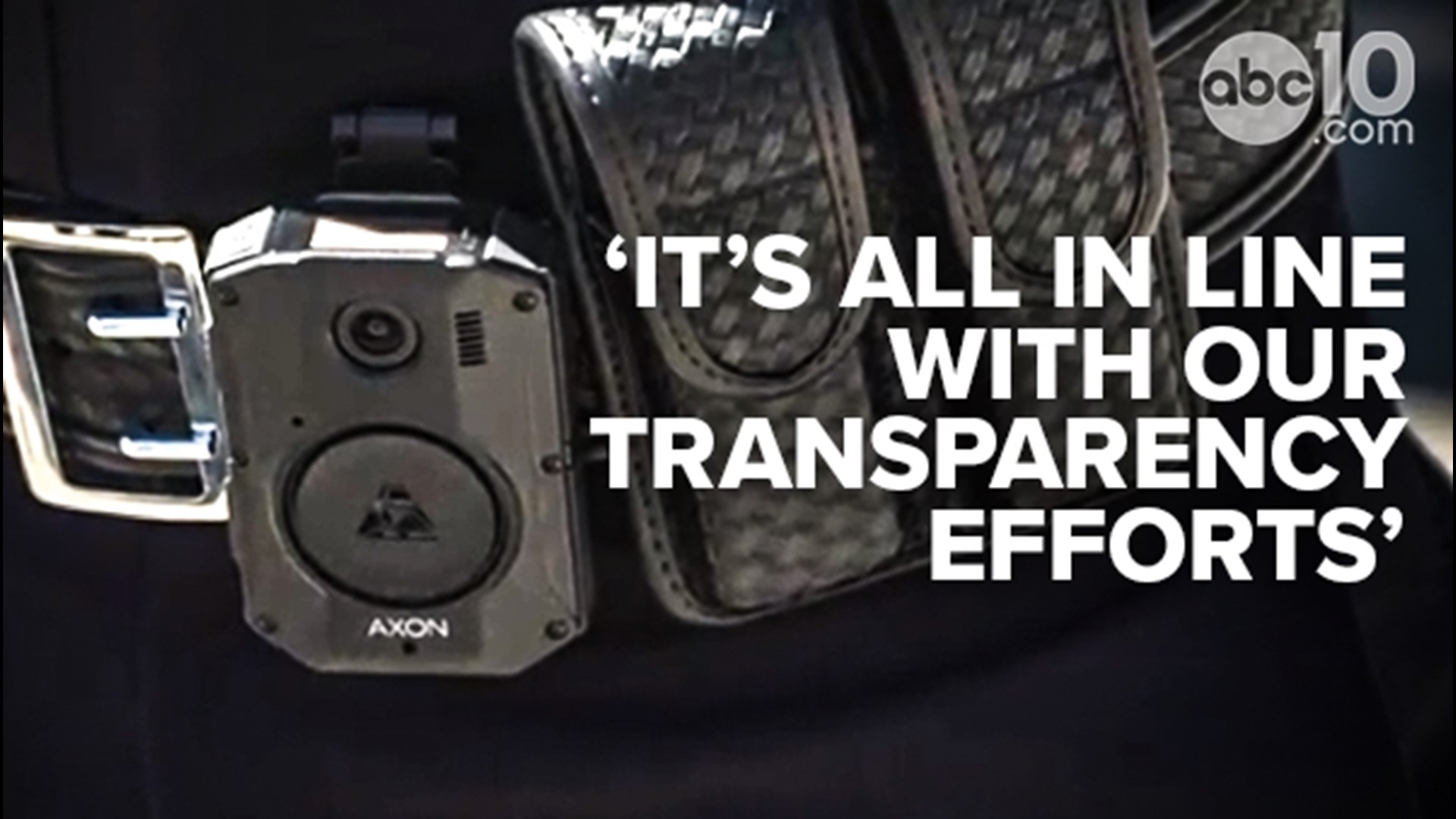 The technology known as Axon Signal Sidearm uses a magnet to turn on a police officer's body-worn camera when it detects the officer's gun was unholstered.