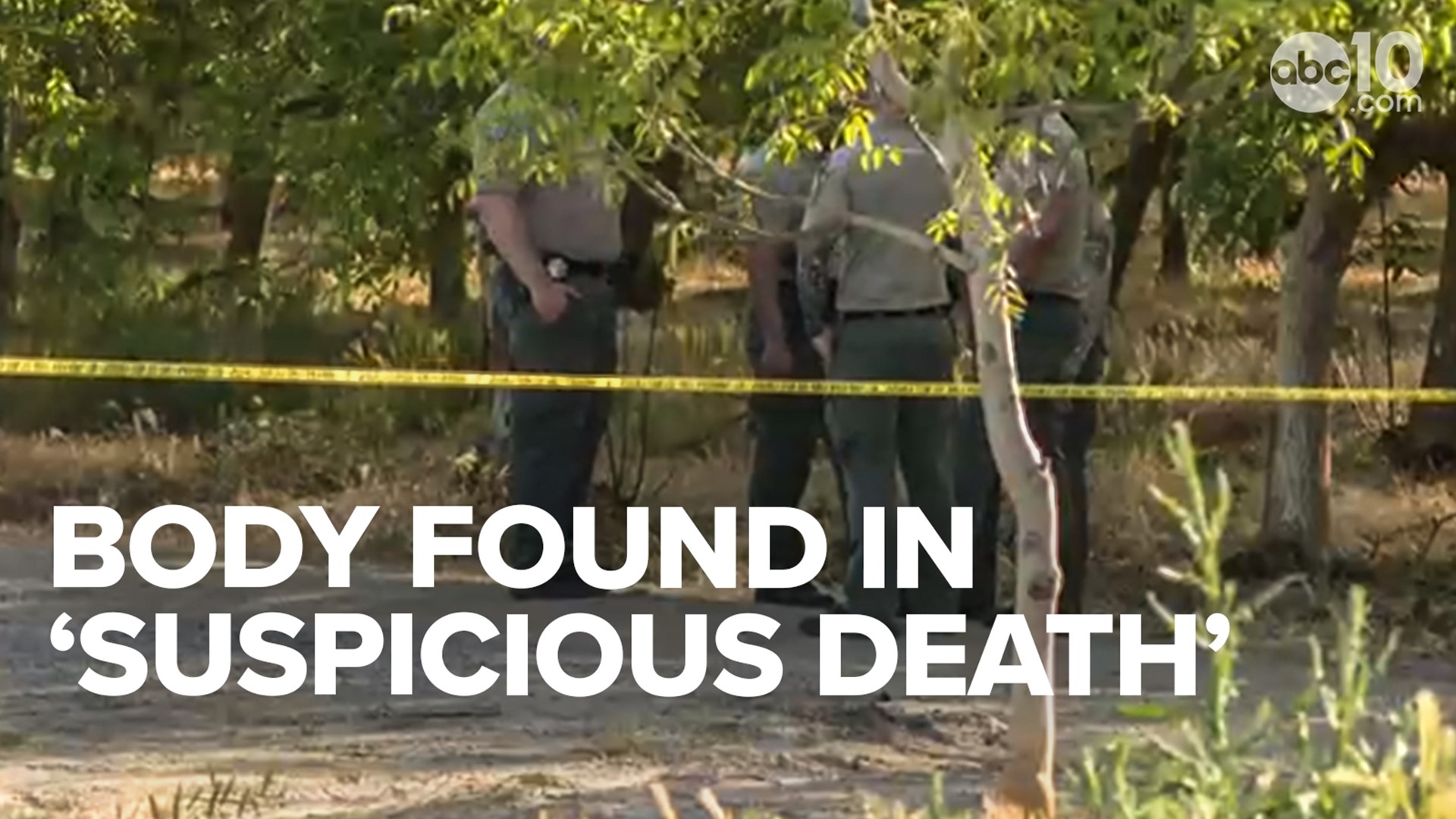 The Yuba County Sheriff's Office said the body was reported found around the 1700 block of Simpson Lane just after 2:38 p.m.