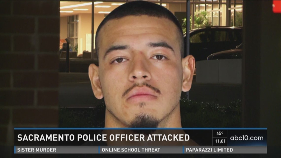 Sacramento Police Officer Attacked Abc10