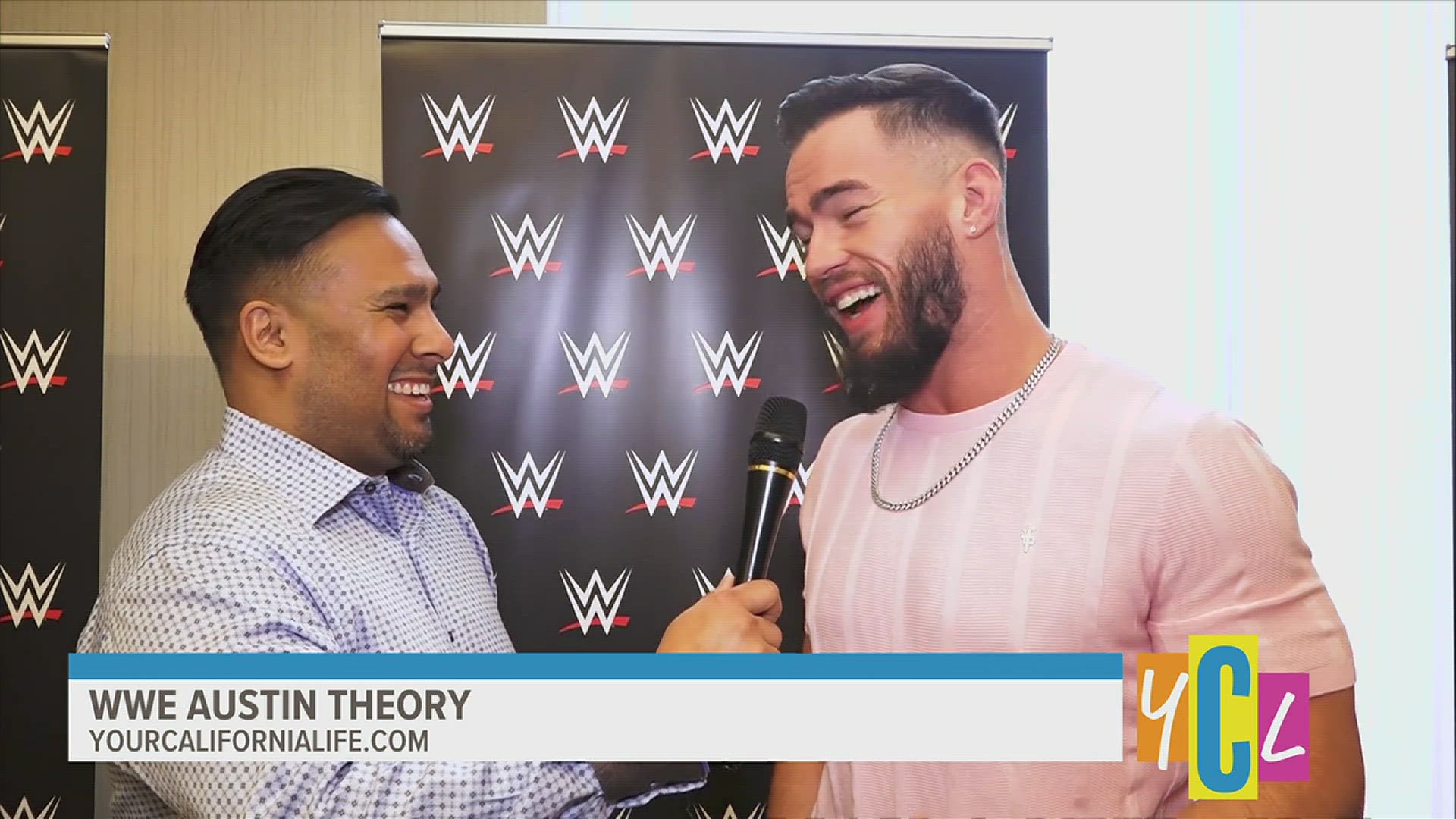 ABC10's Julian Soto interviewed WWE Wrestler, Austin Theory about his road to Wrestlemania and his upcoming fight against John Cena.