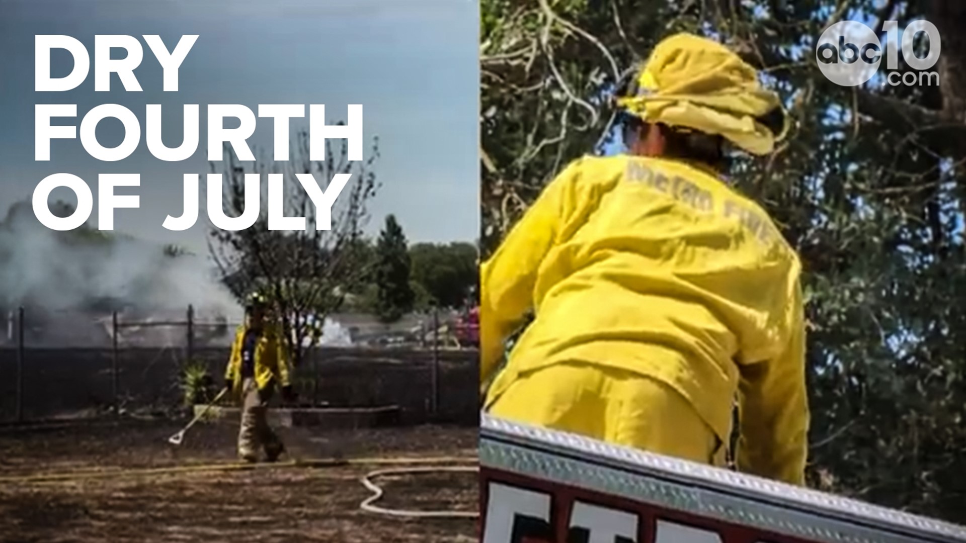 Illegal fireworks have caused many fires across Fourth of July weekends, but California Fire (CALFIRE) officials say this weekend will be hot and dry.