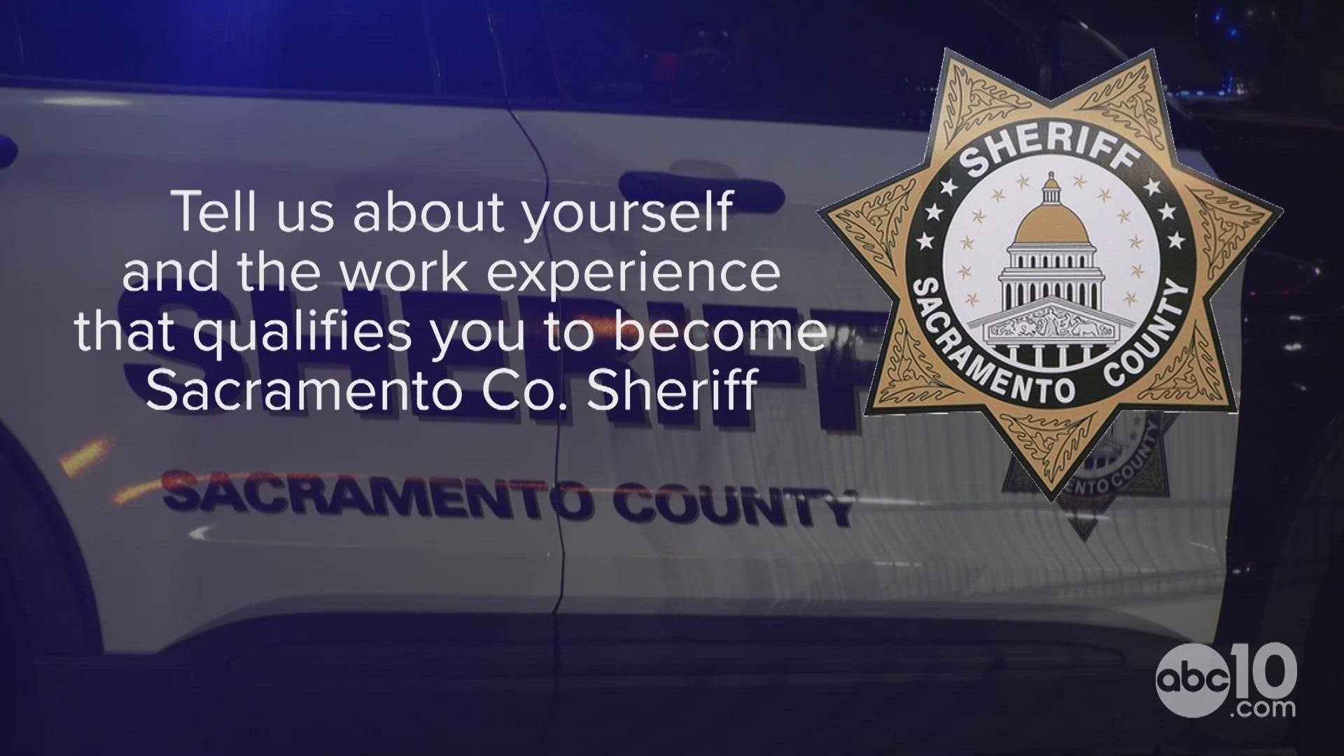 Our Becca Habegger sat down with both candidates for the title of Sacramento County Sheriff in the 2022 midterm elections.