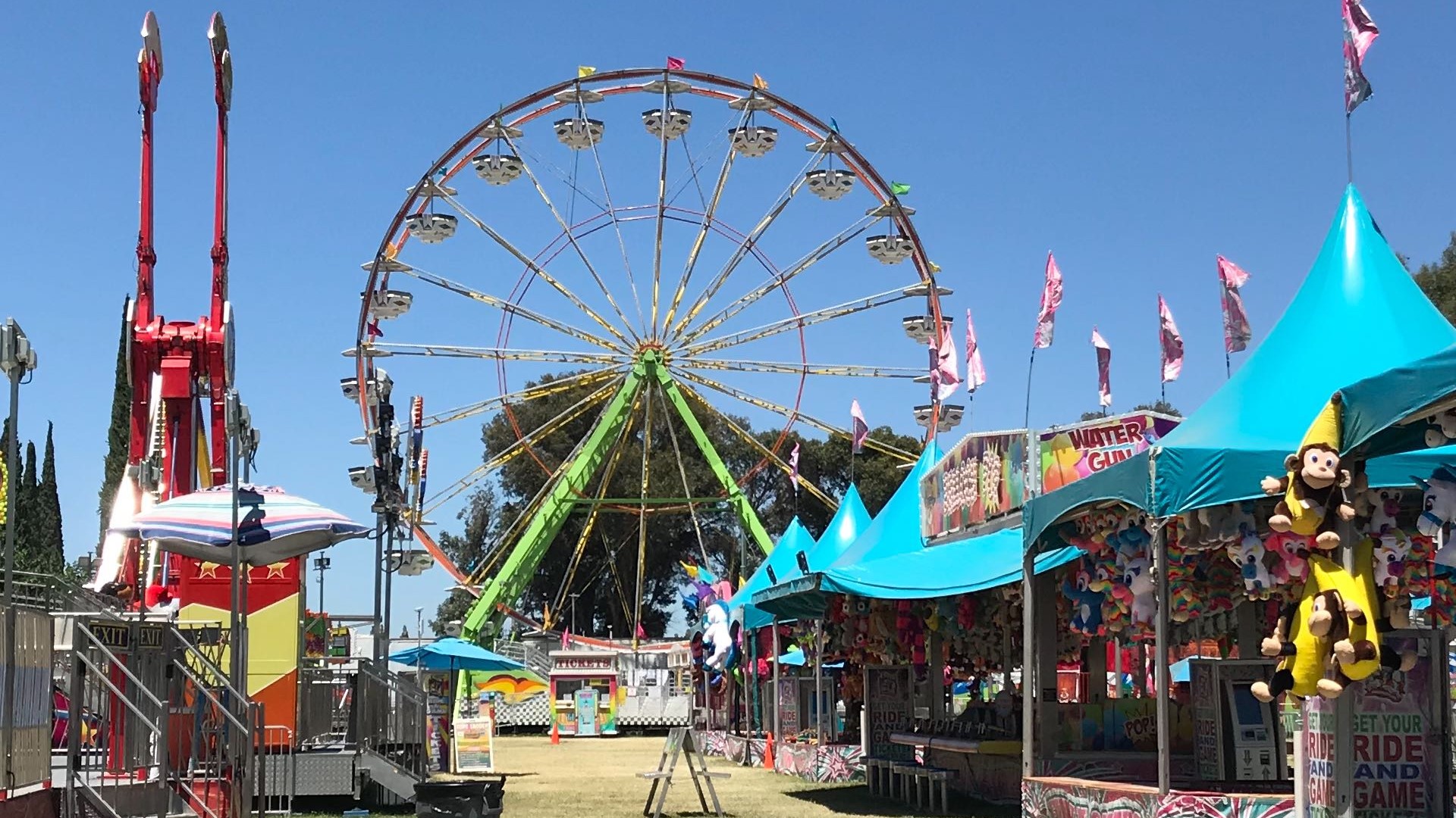 The Stanislaus County Fair kicked off on Friday, the same day as the California State Fair, but many families decided to stick around town to keep it local.