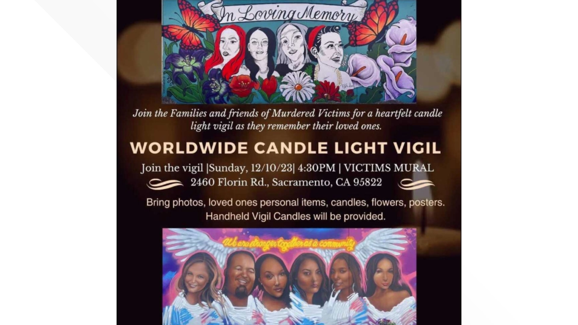 Mural project for Sacramento violent crime victims aims to honor ...