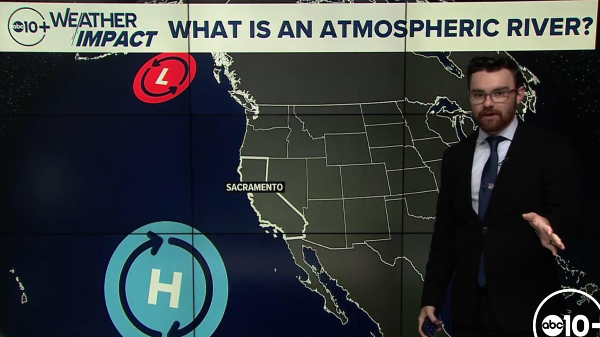 Meteorologist Brenden Mincheff breaks down what exactly an atmospheric river is.