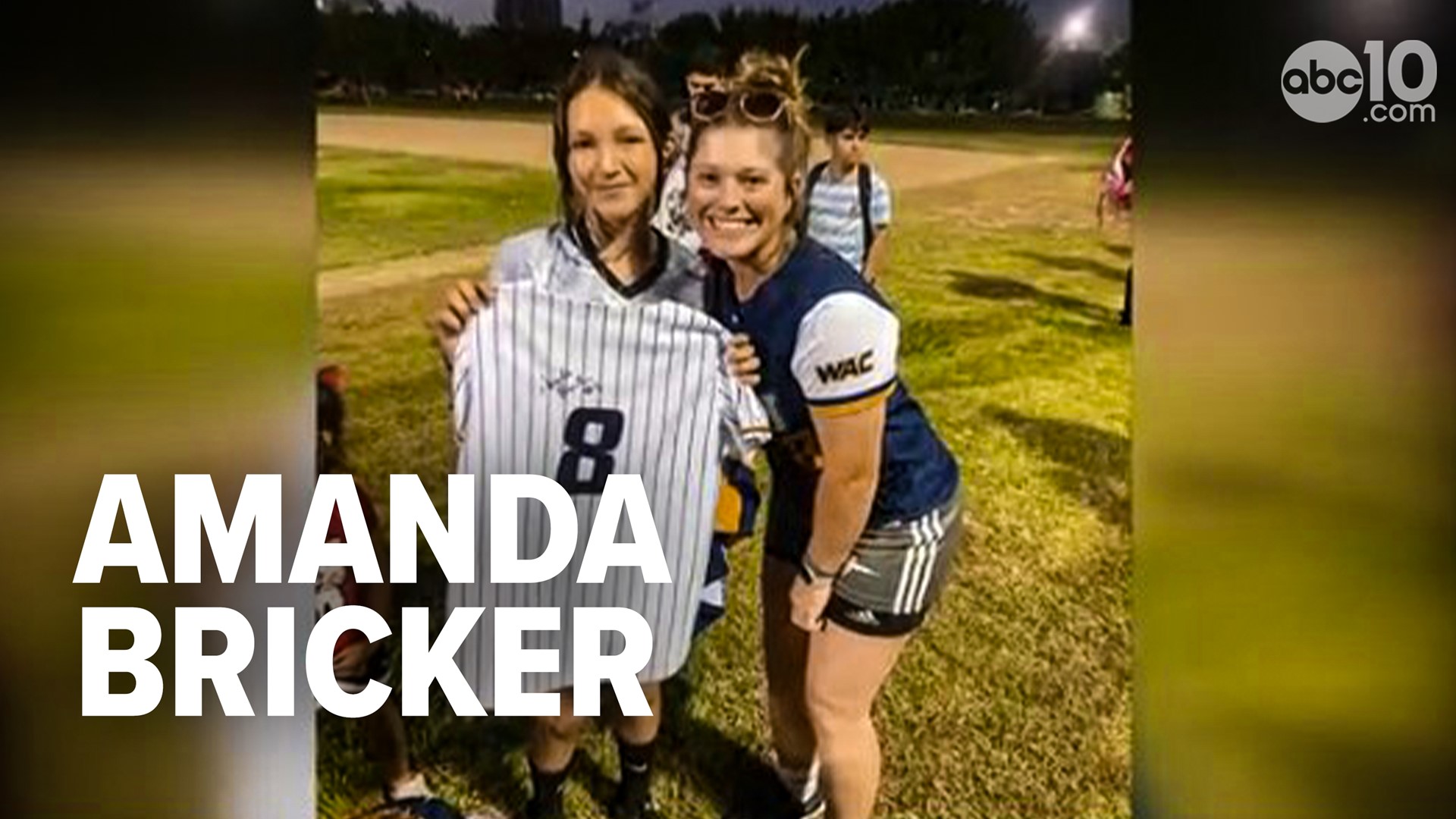 Excelling at softball at Oakdale High School in her youth, Amanda Bricker was determined to head to the next level, now she wants to help others who are deaf.