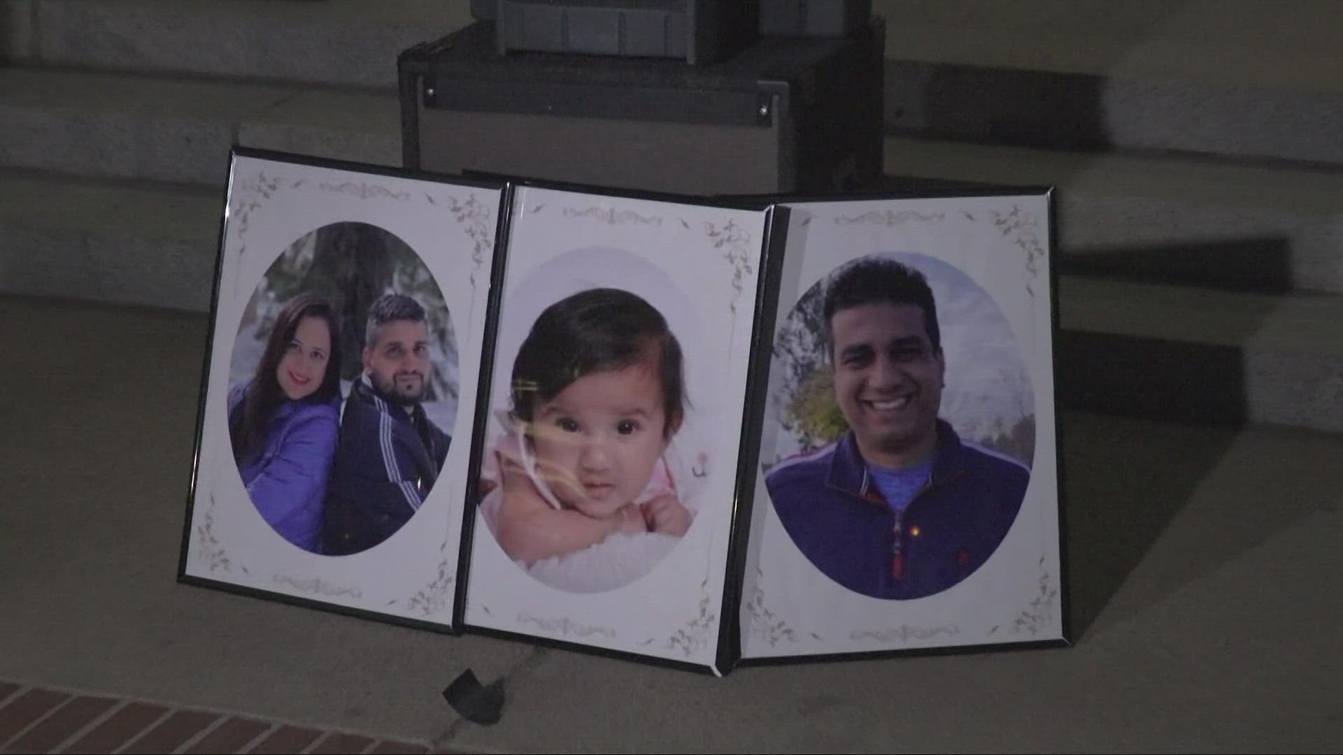 Merced Family Kidnapping:  The vigil came on the same day that suspect Jesus Salgado was charged in the kidnapping and killings of the family.