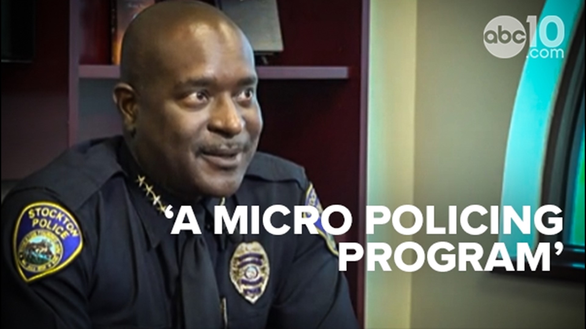 Stockton’s new Chief of Police Stan McFadden said you can't have the same type of policing for every neighborhood, and will develop his 'micro policing' plan.