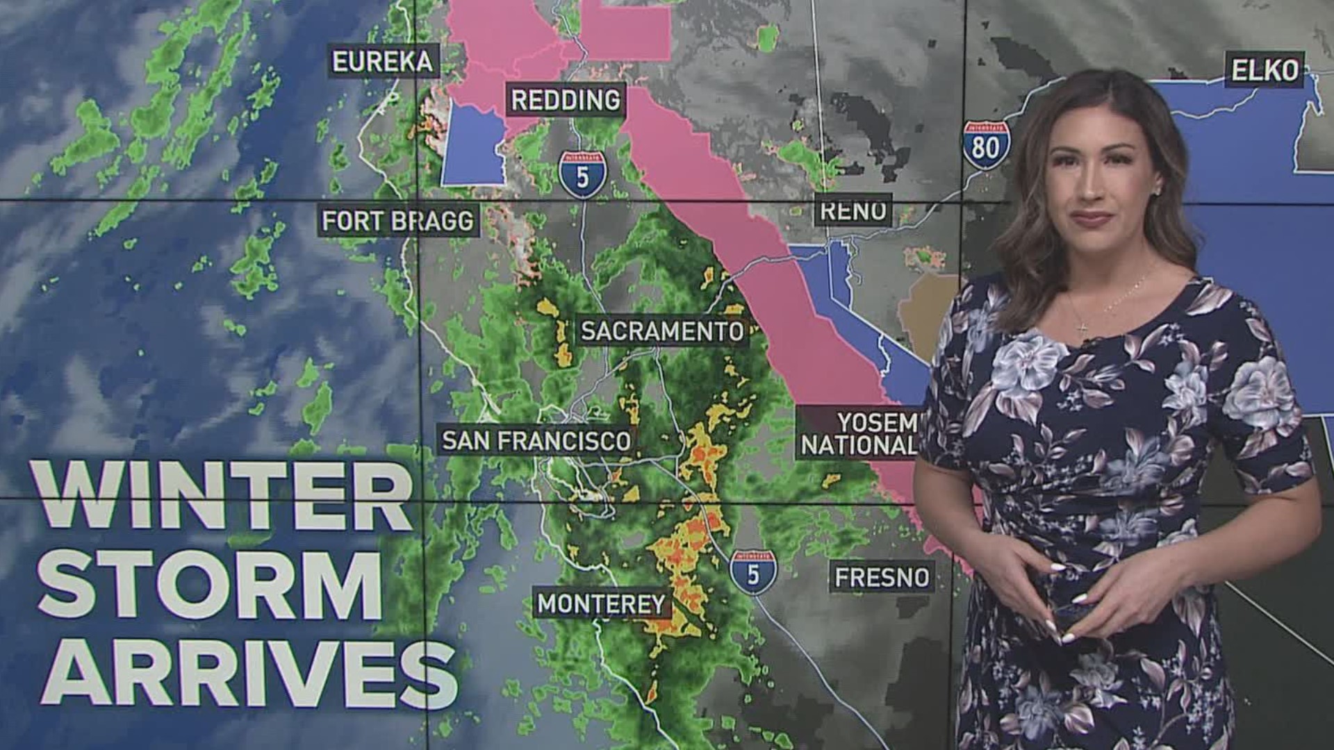 California Winter Storm: Snow Arrives To The Sierra As Return Heads To ...