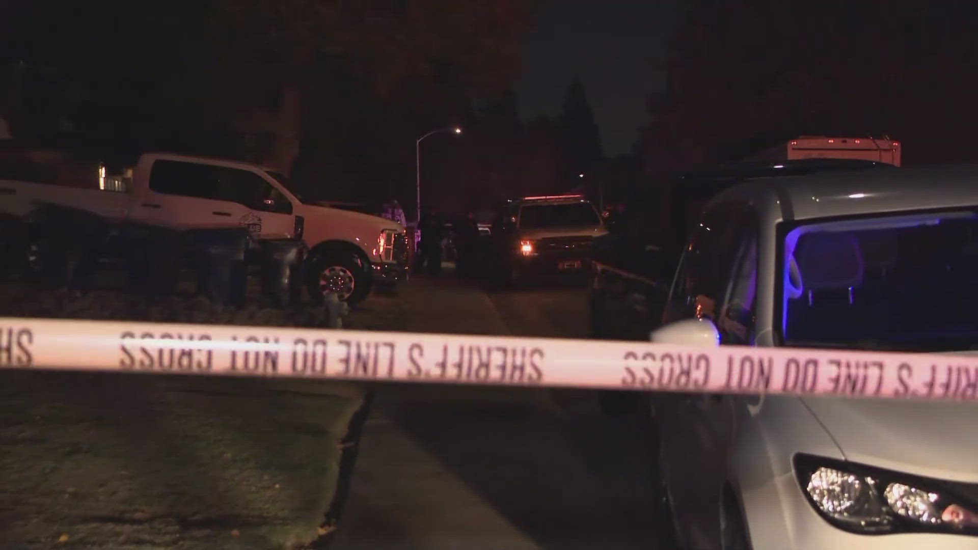 Two people were shot to death inside of an Antelope home, according to the Sacramento County Sheriff's Office.