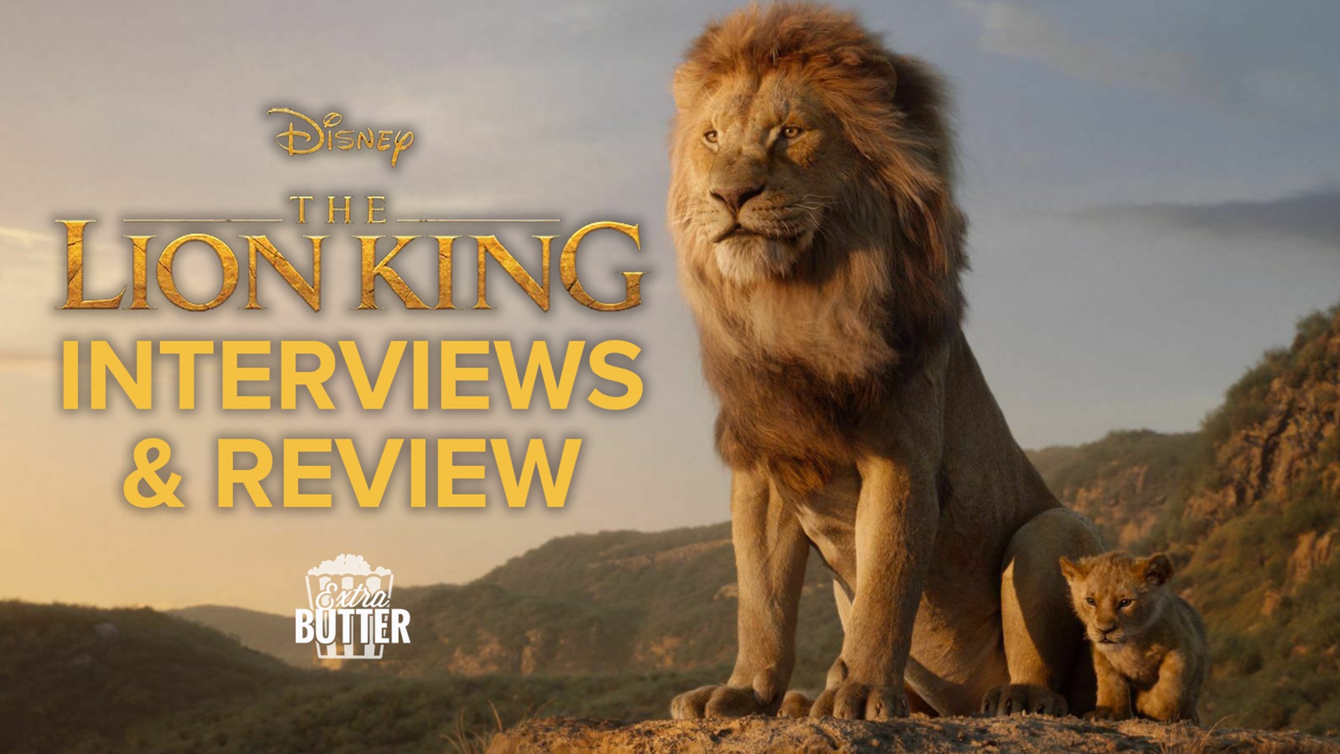 Extra Butter reviews the new version of 'The Lion King.' Mark S. Allen also talks with Chiwetel Ejiofor & Alfre Woodard and get the two to answer a fan question.