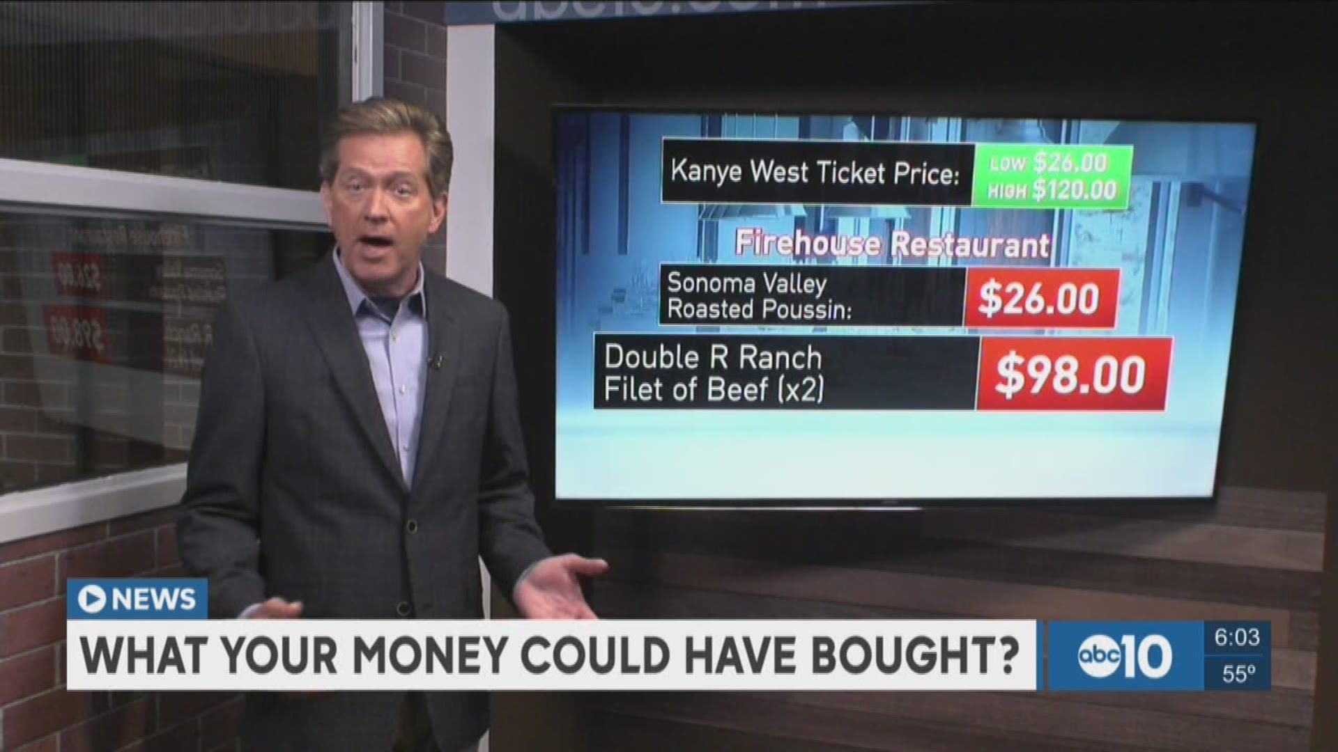 Hundreds of people are getting refunds on their tickets to Kanye West's Sacramento show, so what could you spend it on?