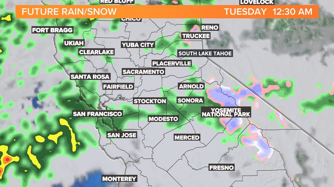 Weather Pattern Changes And Rain In Store For Northern California ...