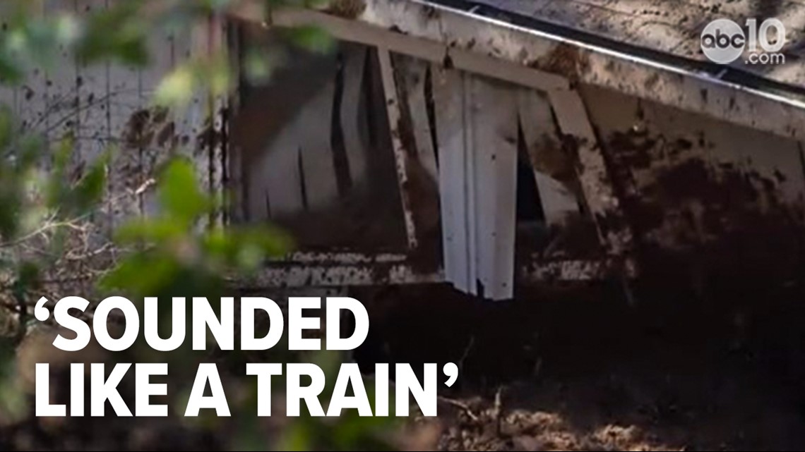 Storm Watch Mudslide destroys Colfax home after severe rainfall