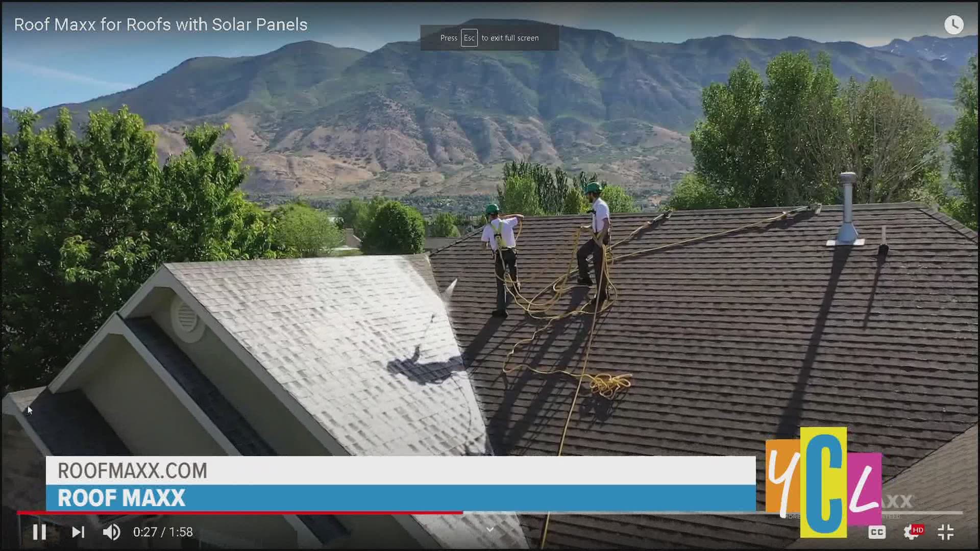 Technology to rejuvenate and restore the flexibility and strength of shingles, adding five years to the roof's life. This segment was paid for by RoofMaxx.