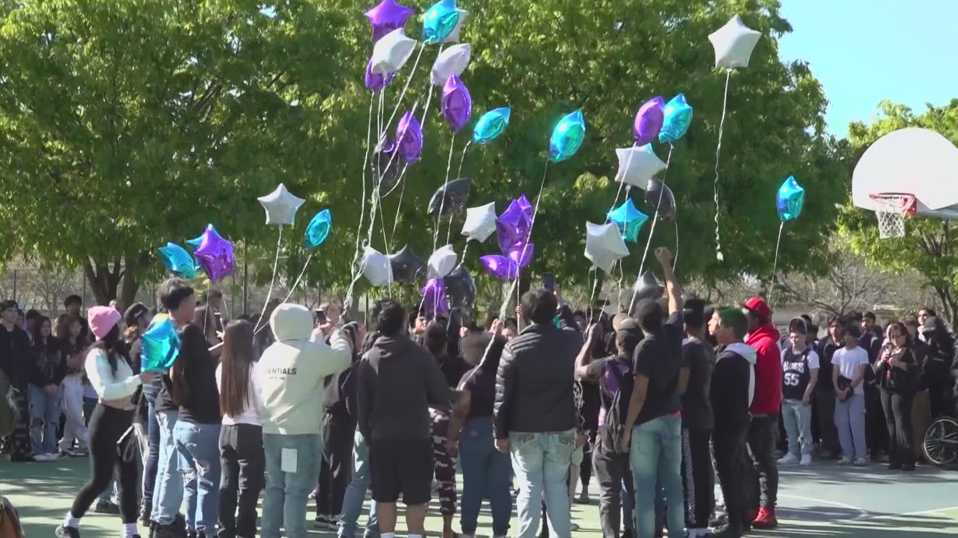 Family members and friends of Thai Khin remembered him at Unity Park, Friday.