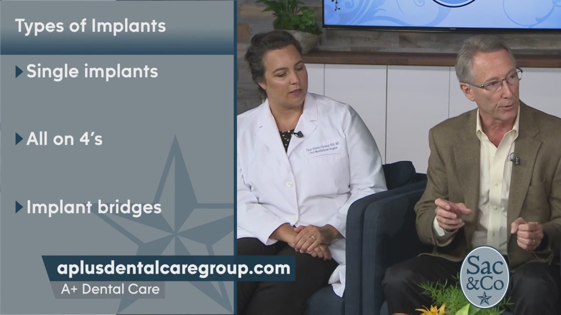 Mellisa Paul chats with A+ Dental’s Tim Herman about how implants may be what you need to feel confident in your smile. The following is a paid segment sponsored by A+ Dental Care.