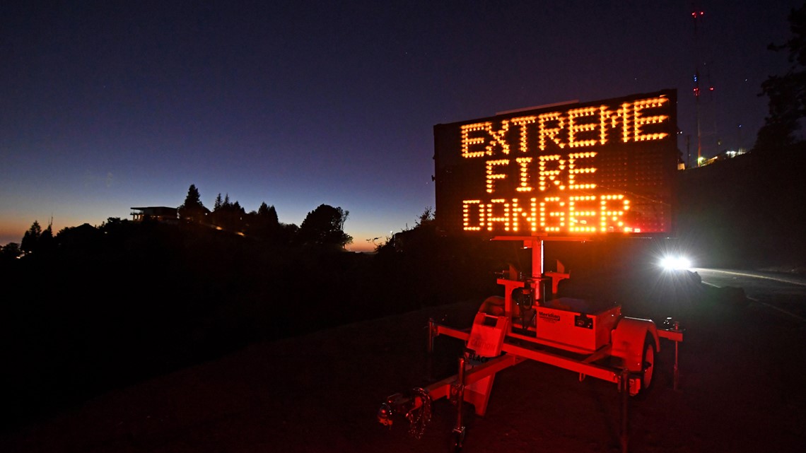 Firefighters brace amid 1st Red Flag Warning of the year - Vimarsana News