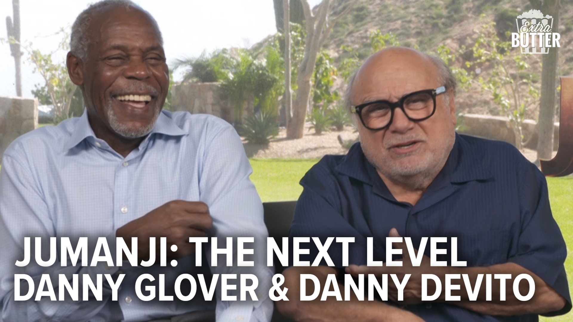 Danny DeVito and Danny Glover sit down to talk about joining the Jumanji universe in 'Jumanji: The Next Level.'