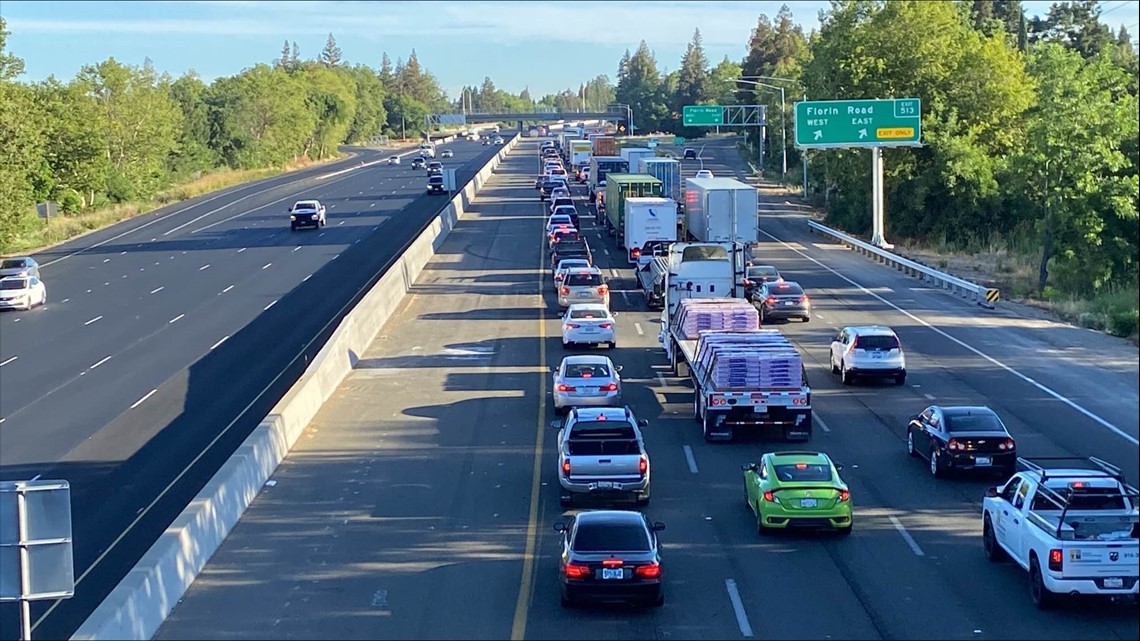 Sacramento I 5 traffic Northbound I 5 near Florin Road abc10