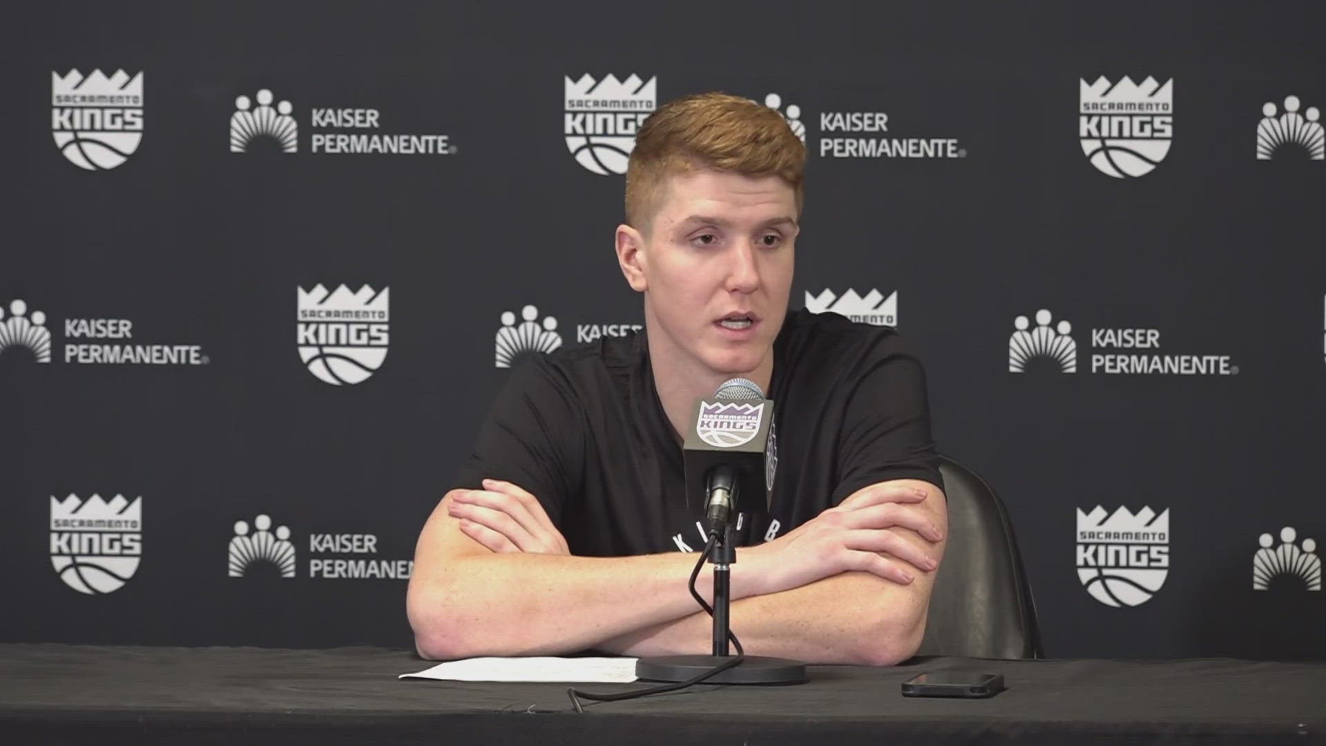 Sacramento Kings guard Kevin Huerter talks about the team getting their first win of the season over the Portland Trail Blazers.