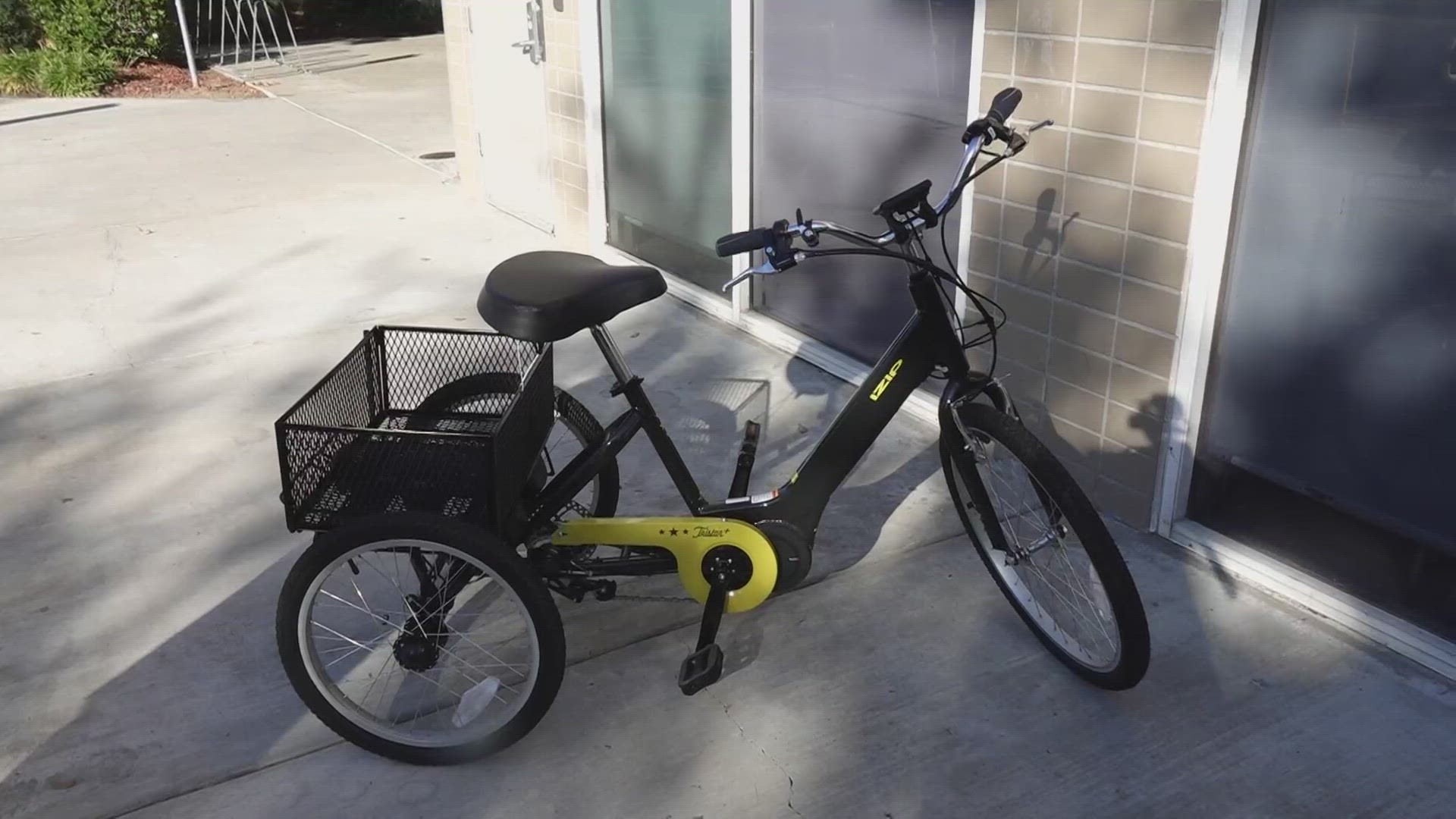 People can borrow an e-trike at Sacramento's Colonial Heights Library as part of a new program.