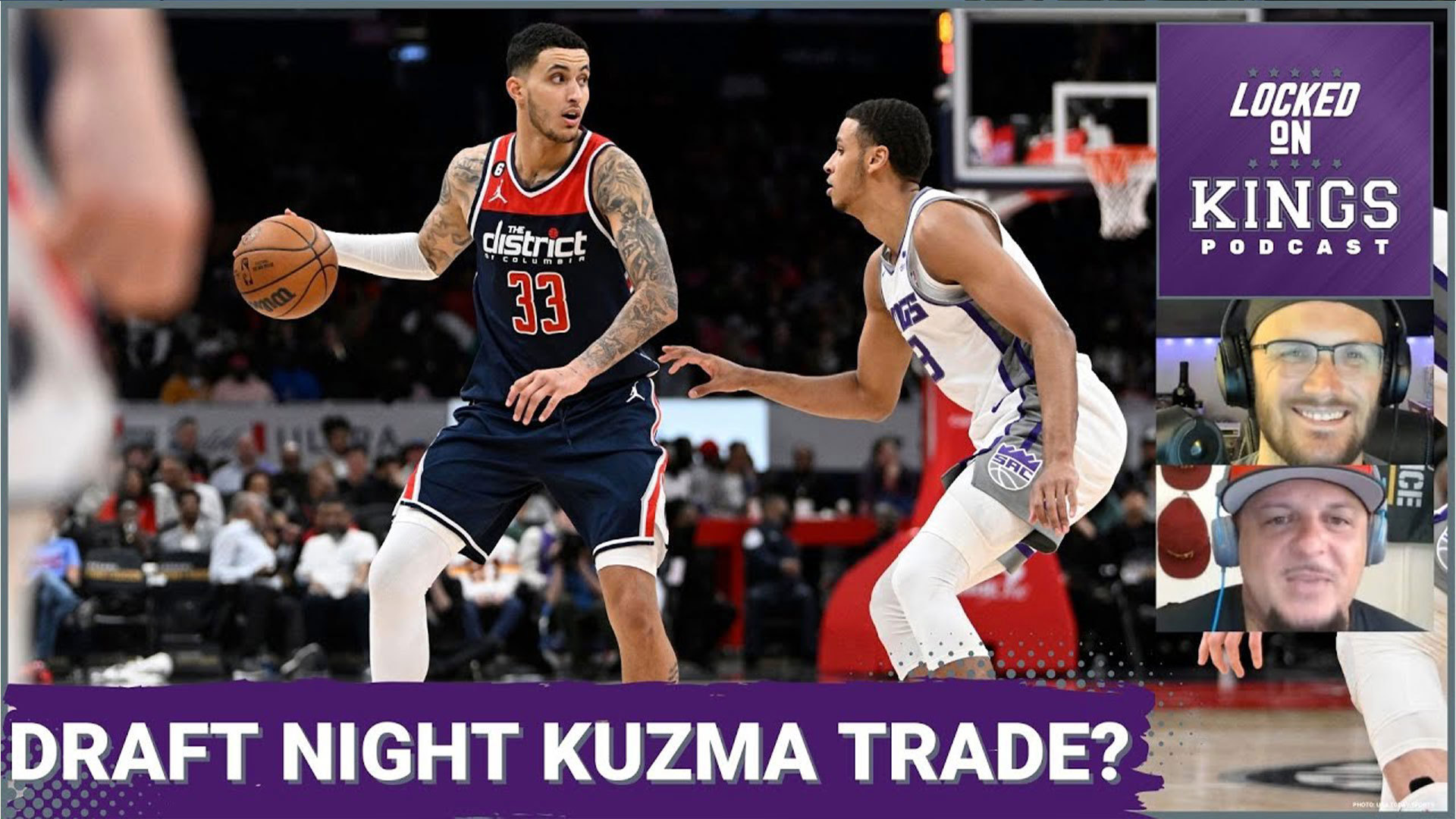 Matt George is joined by Locked On Wizards host Brandon Scott to discuss a potential Kyle Kuzma trade to Sacramento.