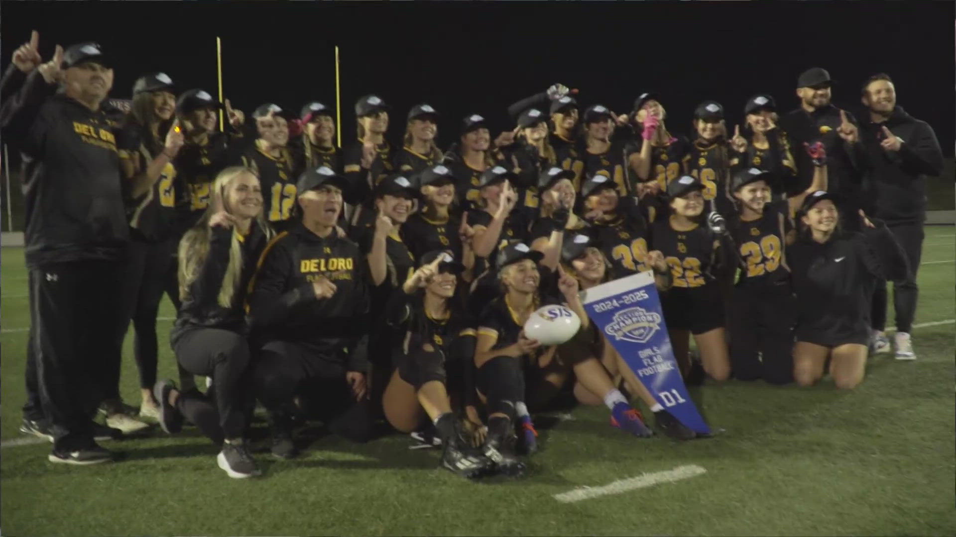 The Del Oro Golden Eagles defeated the Oak Ridge Trojans to capture the Div. 1 Sac-Joaquin Section championship.  