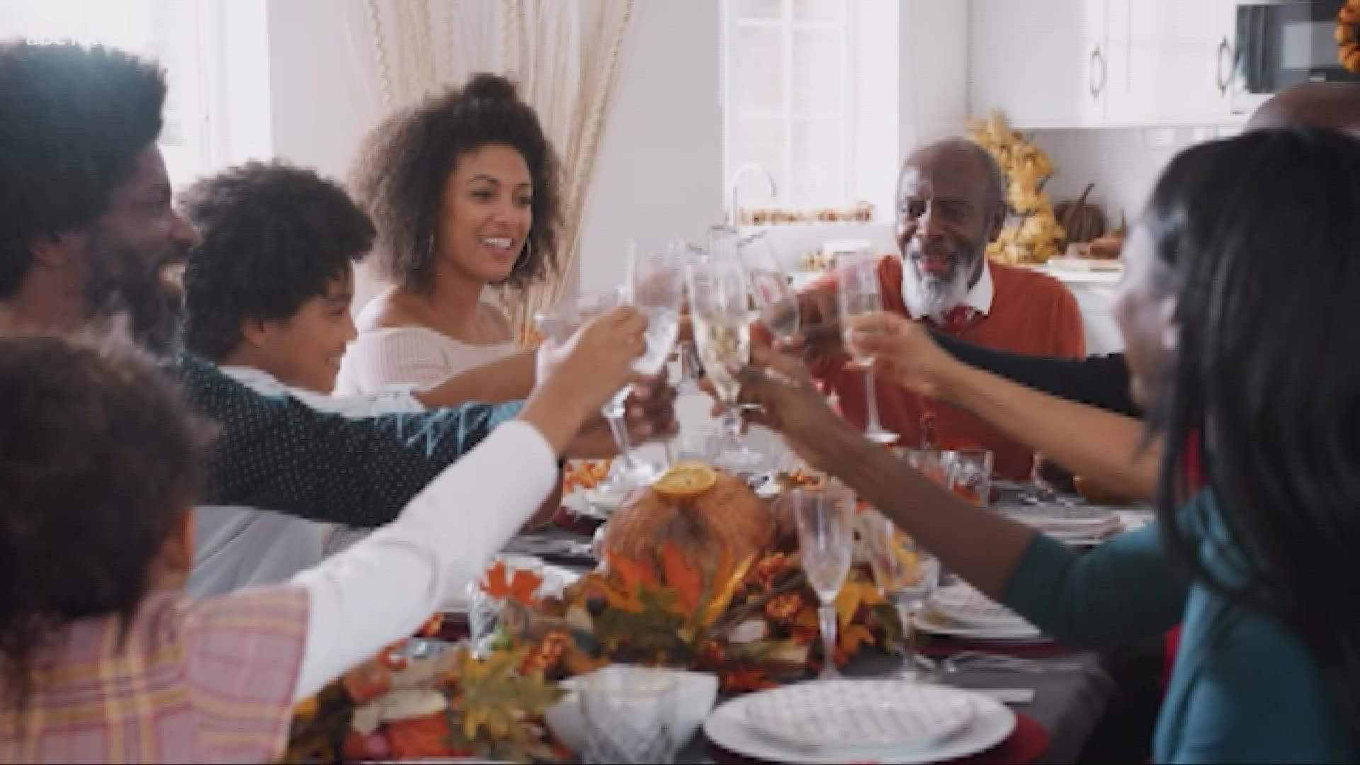 As people gather around the Thanksgiving table this holiday the topic of the vaccine may come up but how do you navigate that conversation politely?