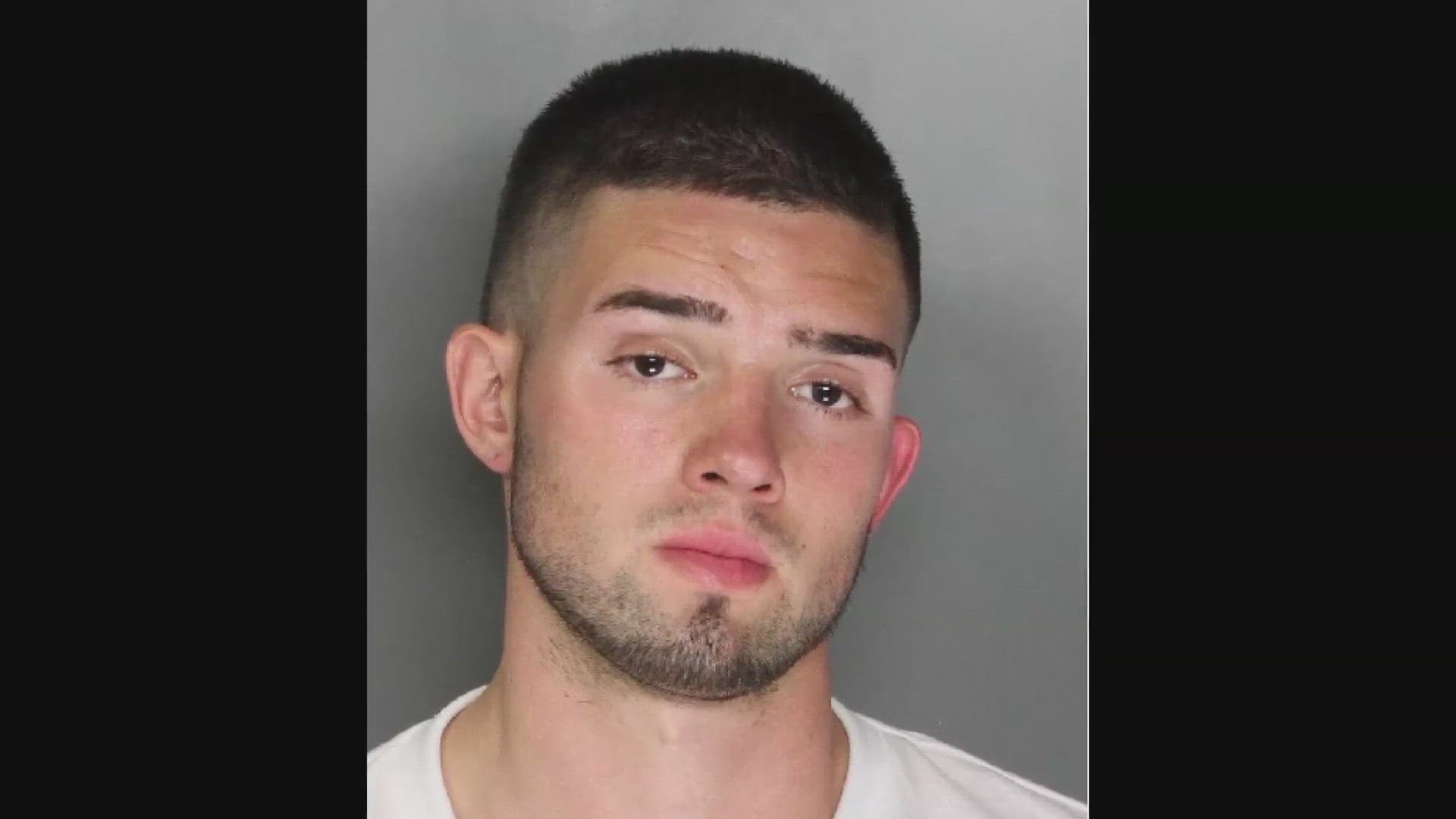 The Roseville Police Department says Jackson Pinney was arrested around 4 p.m. Thursday near the intersection of Douglas Boulevard and Auburn-Folsom Road.