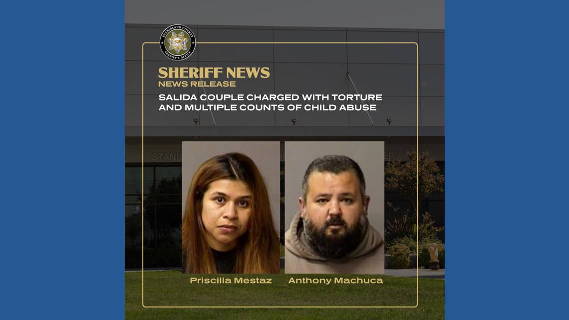 Stanislaus couple charged with several counts of child abuse | abc10.com