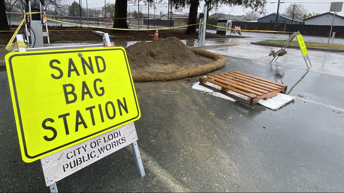 Storm Watch Four sandbag locations open in San Joaquin County