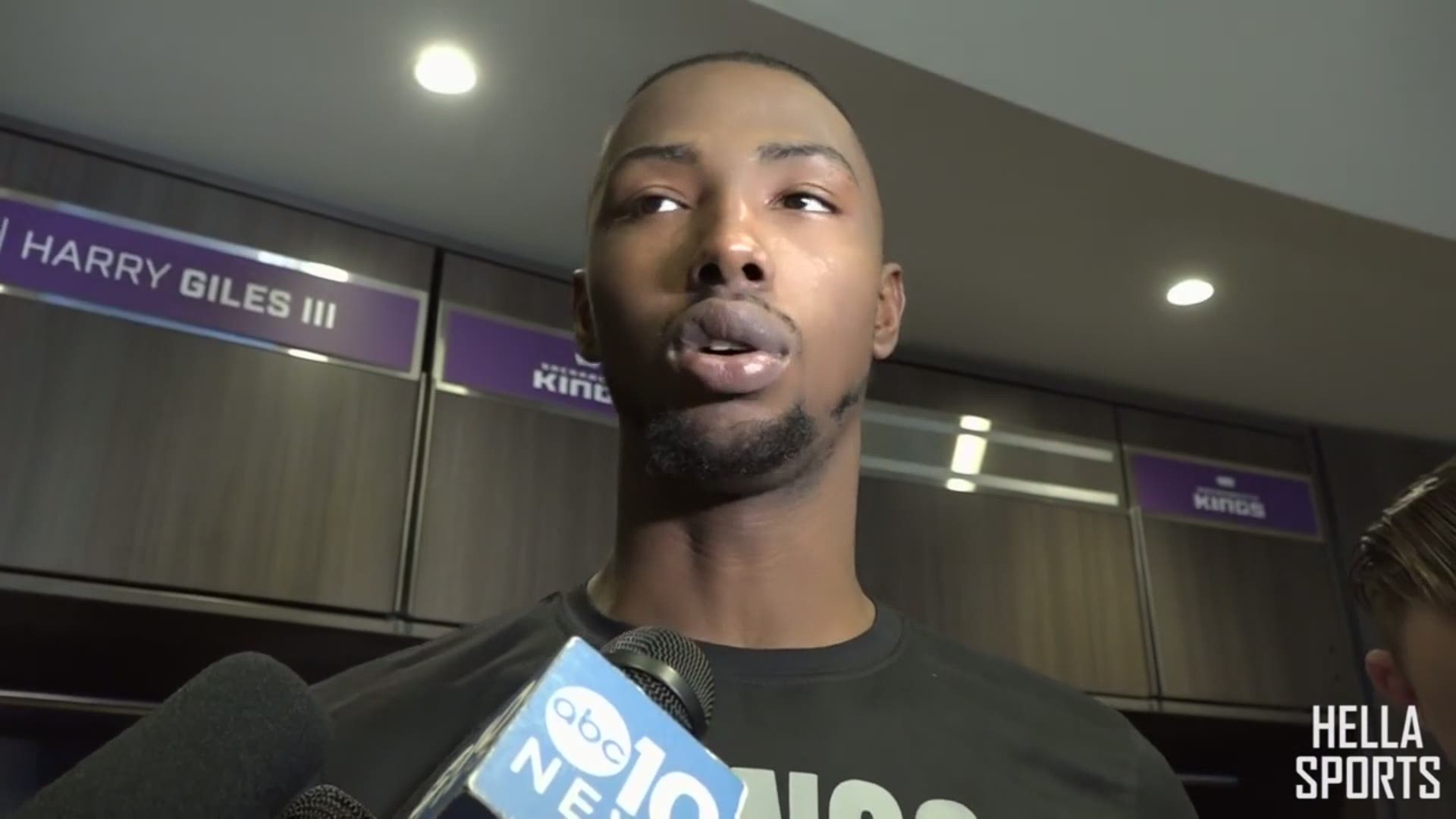 Sacramento Kings center Harry Giles talks about his performance in Saturday’s 122-102 victory over the San Antonio Spurs and grabbing a career-high 12 rebounds.