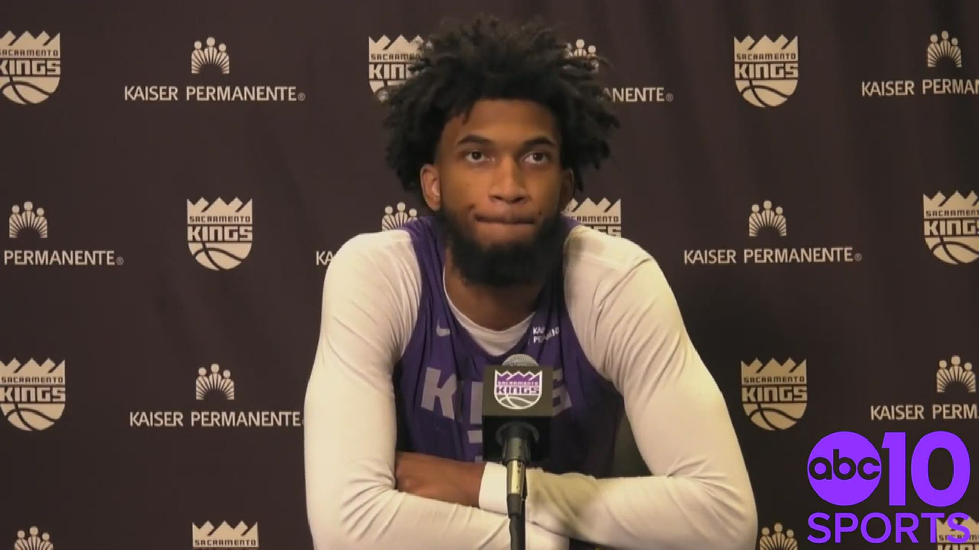 Marvin Bagley III on the Kings' victory over the New York Knicks on Friday night and looking to build off of the victory as they embark on a four-game road trip.
