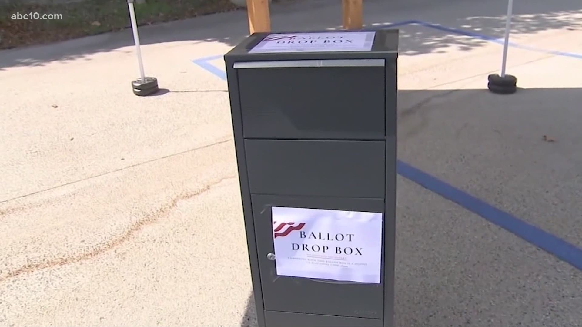 Churches in Modesto and Turlock put out the unofficial ballot boxes, less than a month before Election Day.