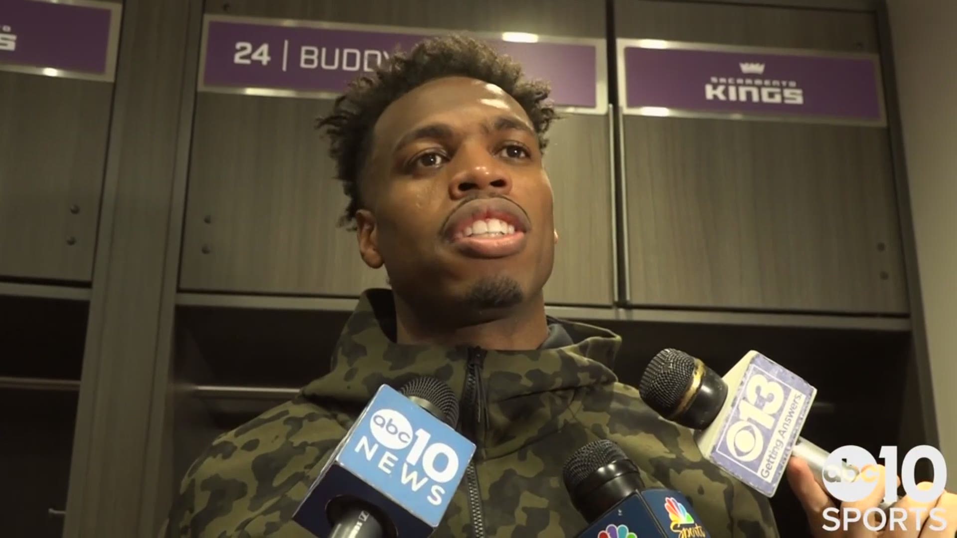 Kings SG Buddy Hield talks about Tuesday's win over the Phoenix Suns, holding off their rally in the second half and career-high performances from teammates