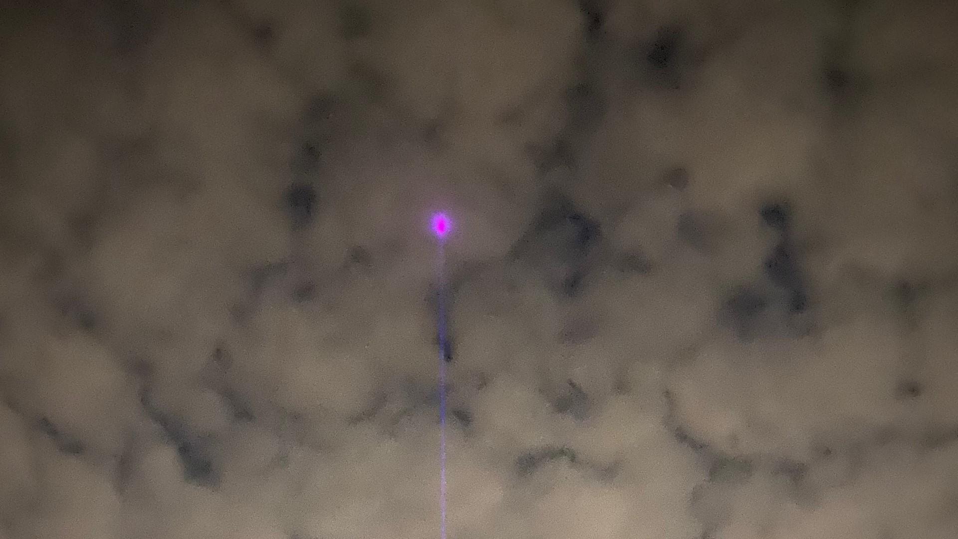 A purple light in the sky over Sacramento has been drawing a lot of attention from people out on Halloween night.