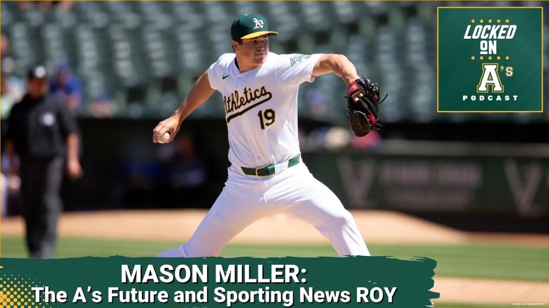 In this episode of Locked On A's, we celebrate Mason Miller's incredible achievement as Sporting News Rookie of the Year!