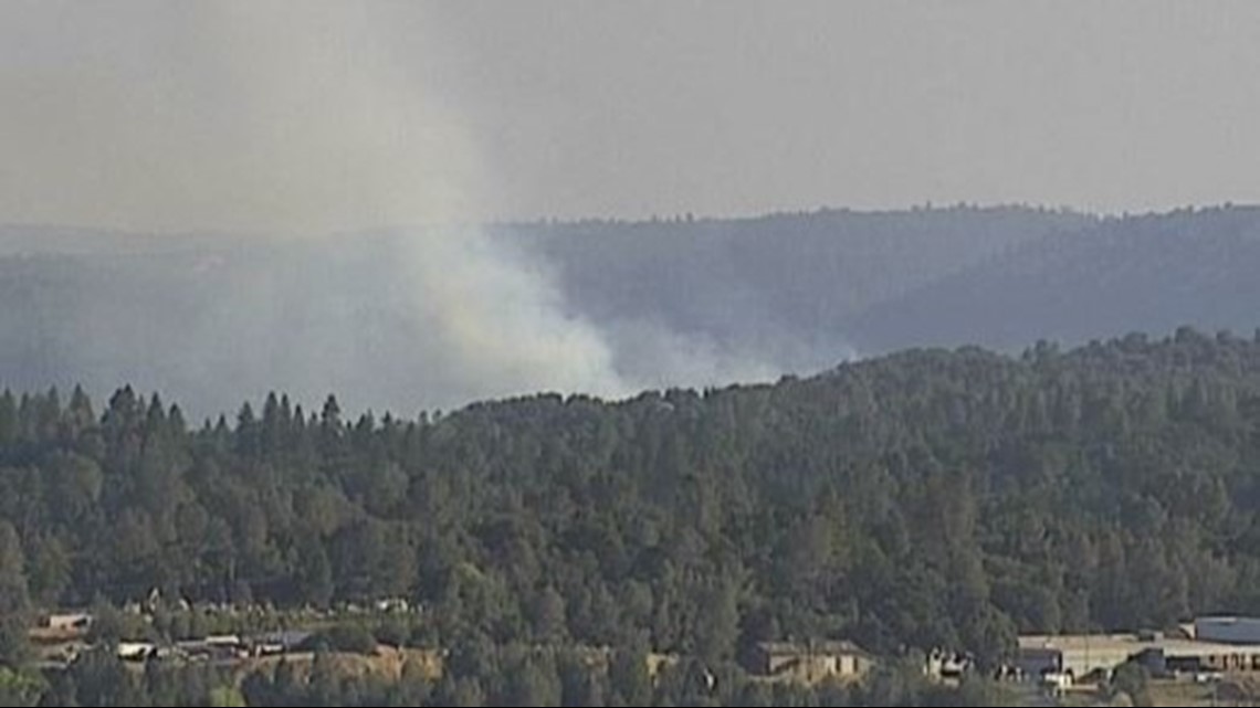 Crews Working On Fire South Of Placerville, Some Evacuation Orders ...