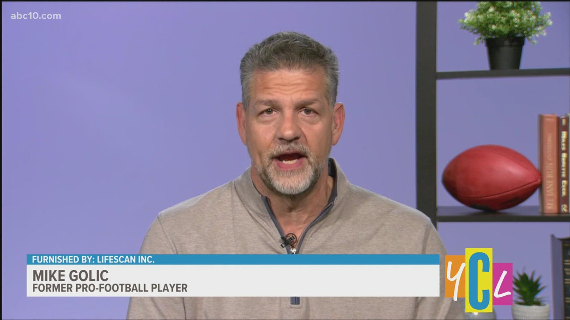 Former Pro-Football Player Mike Golic Tackles Diabetes