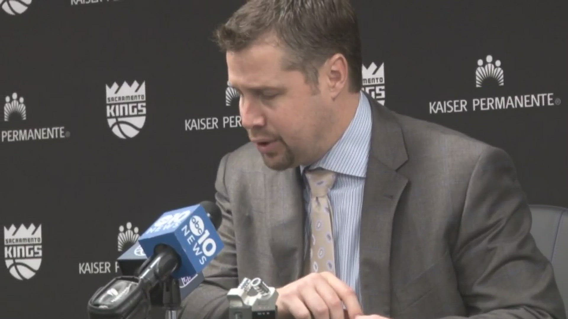 Sacramento Kings head coach Dave Joerger discusses Sunday's home loss to the Golden State Warriors, the frustrations from DeMarcus Cousins and being proud of his team's effort.