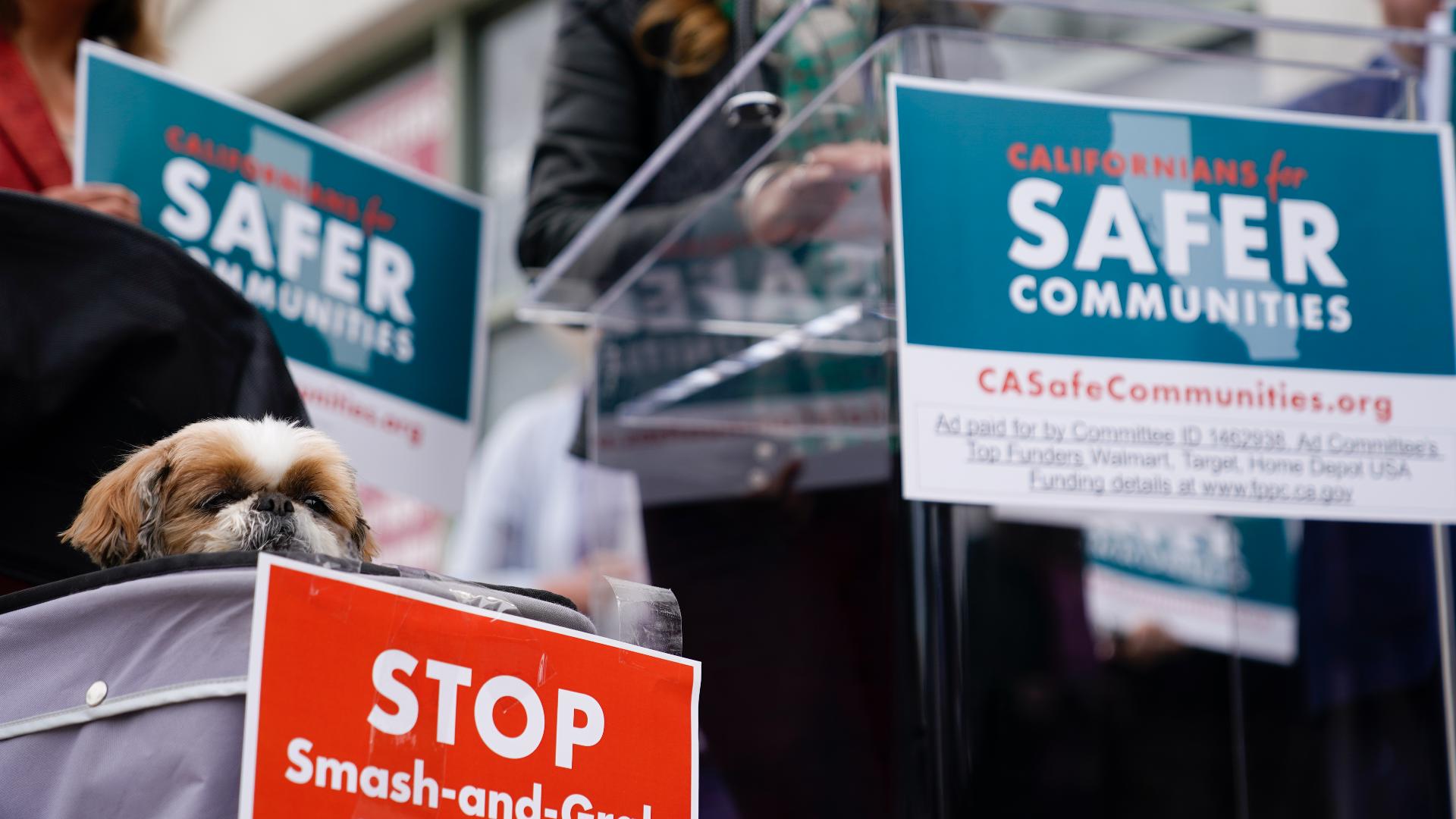 Top California Democrats have announced their backing for a ballot measure targeting retail theft.