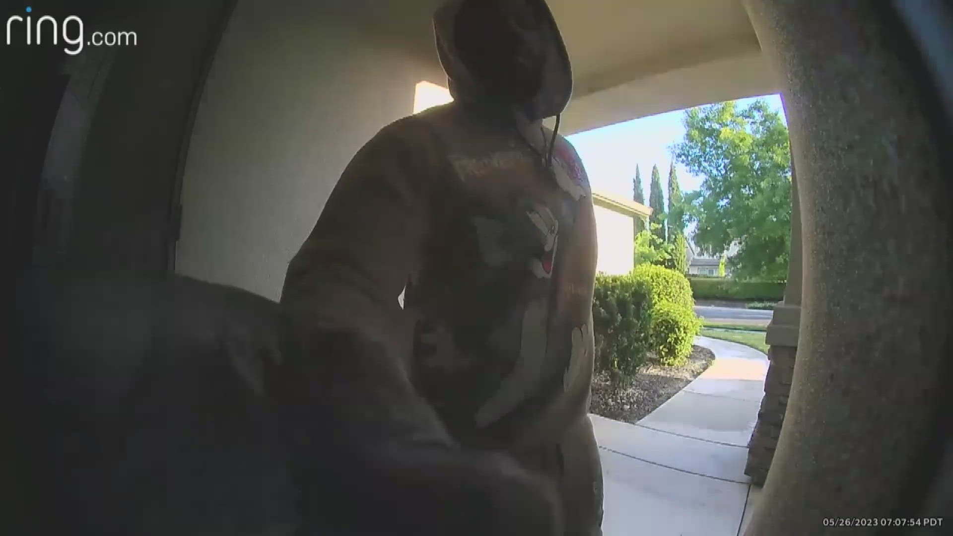 According to the homeowner, the burglar got away with jewelry, electronics and more.