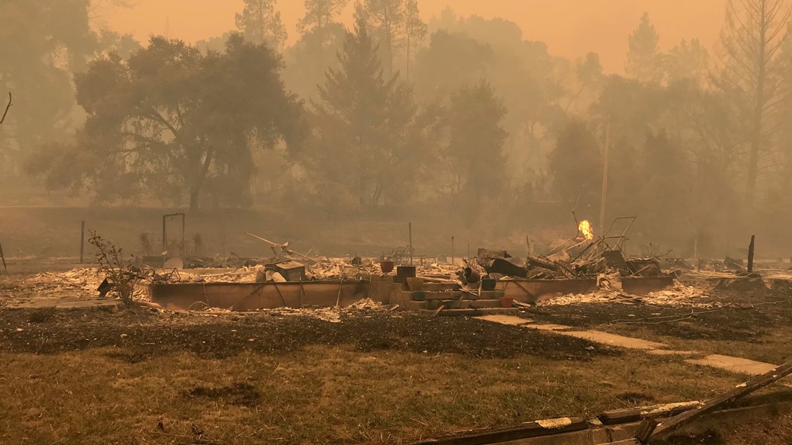 Wildfires force some California state parks to close | abc10.com