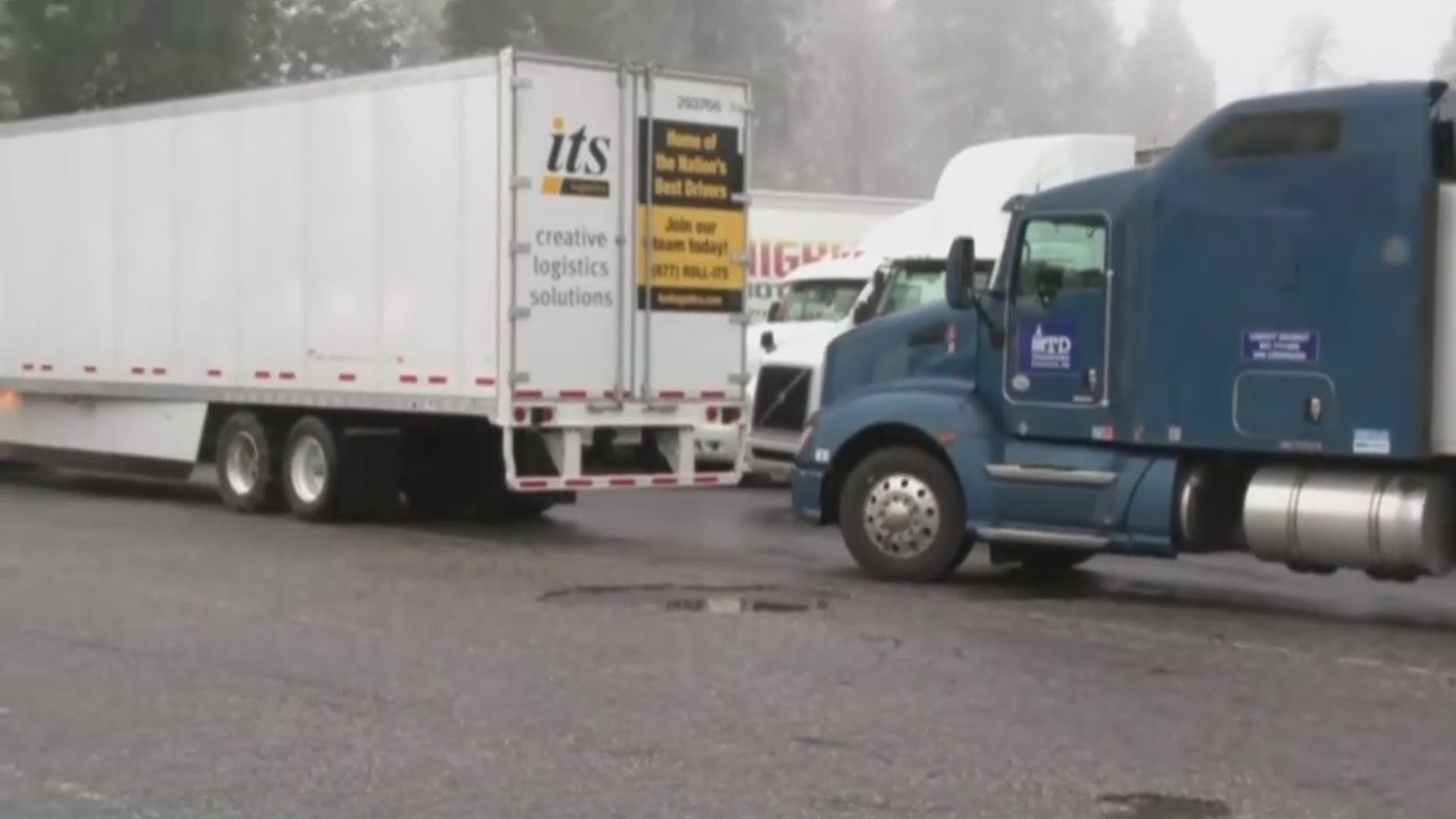 Late spring snow is causing problems for drivers in Northern California. Caltrans closed down eastbound interstate 80 because of snow and a jackknifed semi.