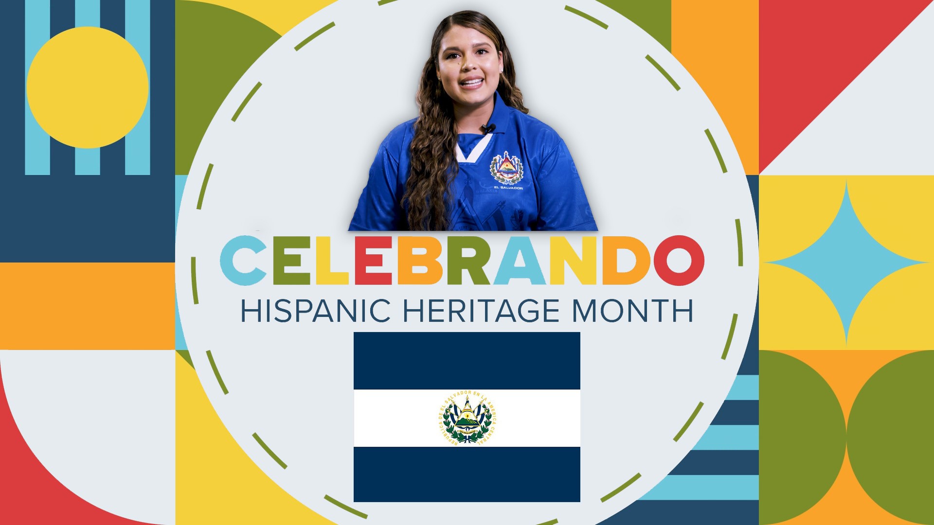 Patricia Parra, is from El Salvador and says being Latina is to be part of a strong lineage of dedicated, hard-working, intellectual, and influential people.